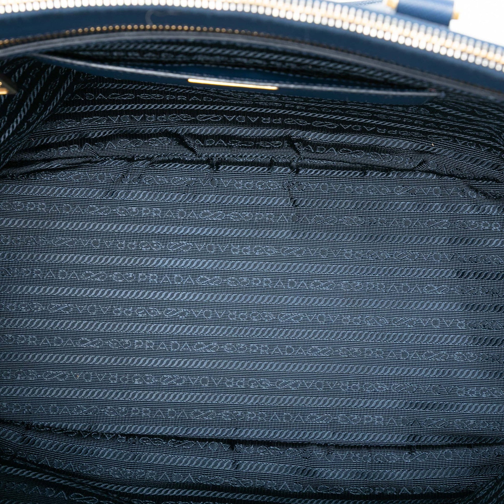 Prada Large Saffiano Lux Galleria Double Zip Tote