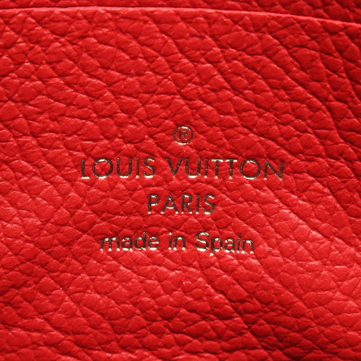 Louis Vuitton Monogram Empreinte Double Zip Pochette — Blue