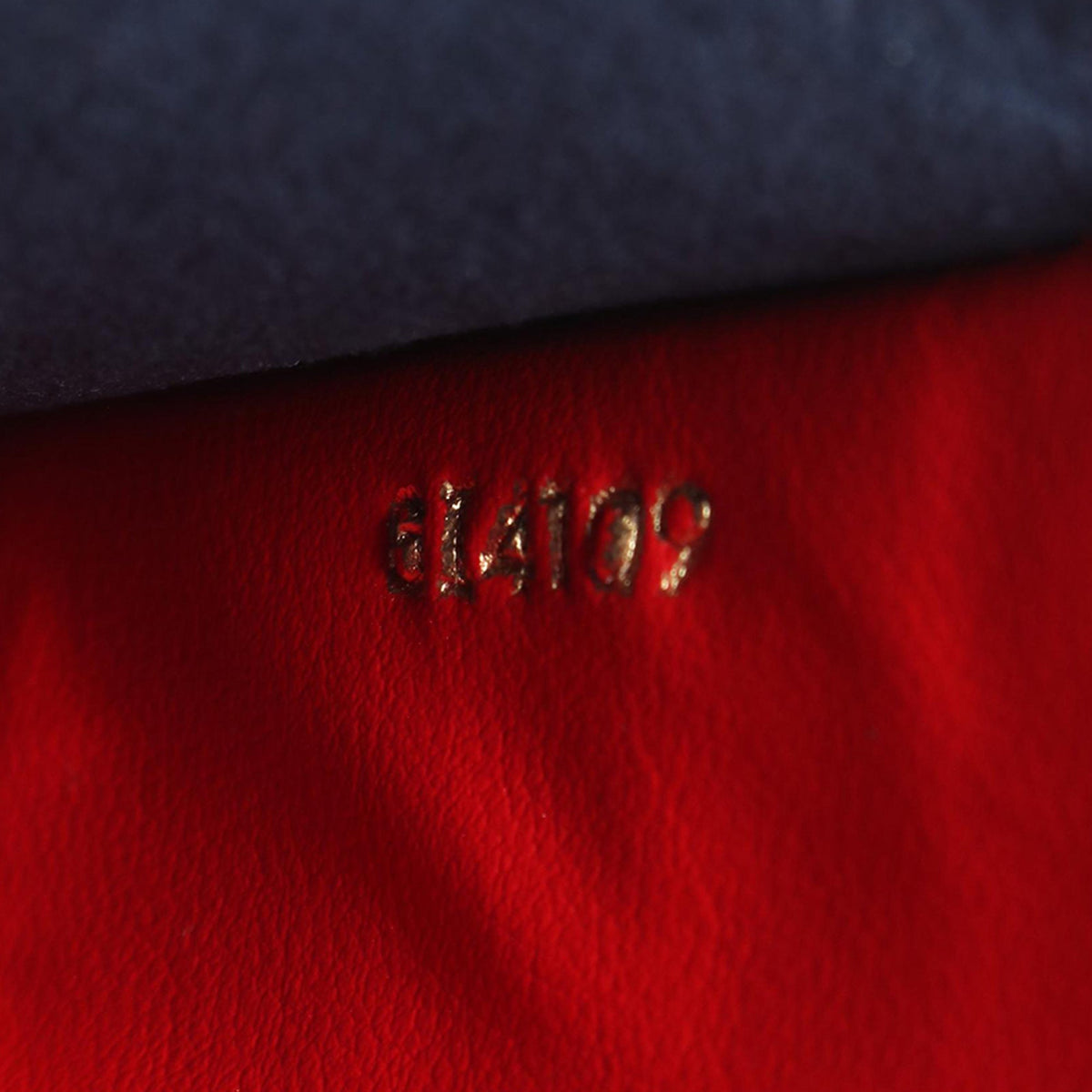 Louis Vuitton Monogram Empreinte Double Zip Pochette — Blue