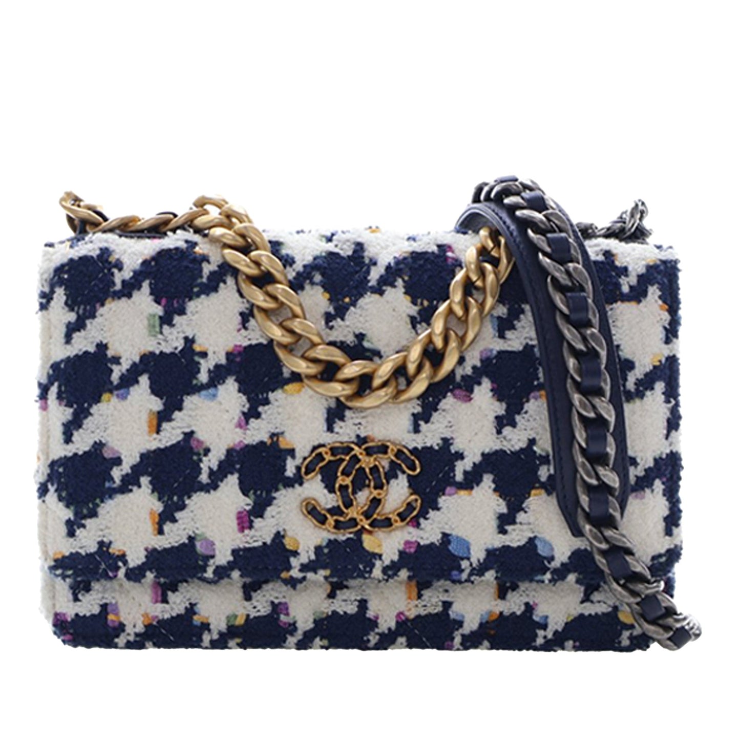 Chanel Tweed 19 Wallet On Chain