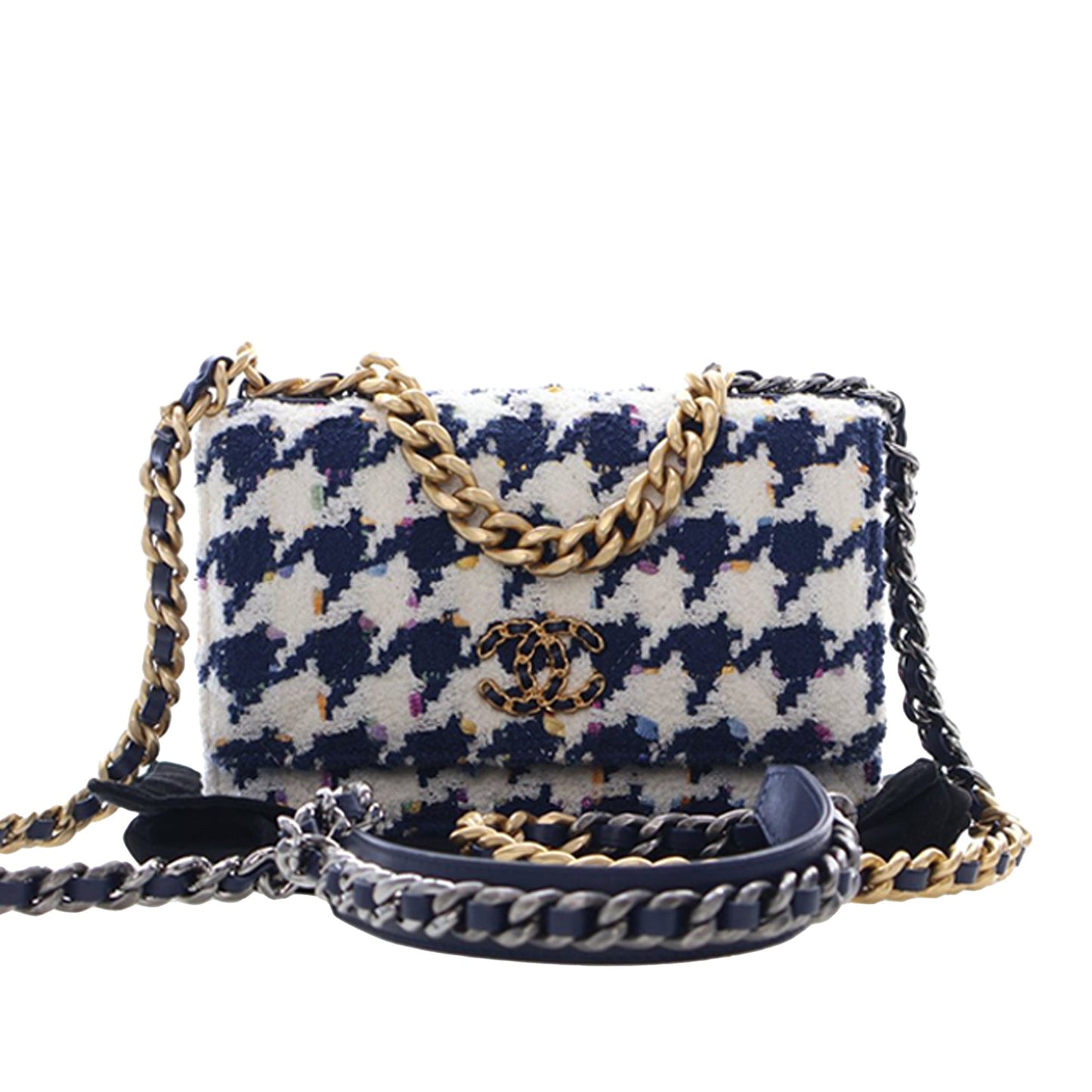 Chanel Tweed 19 Wallet On Chain