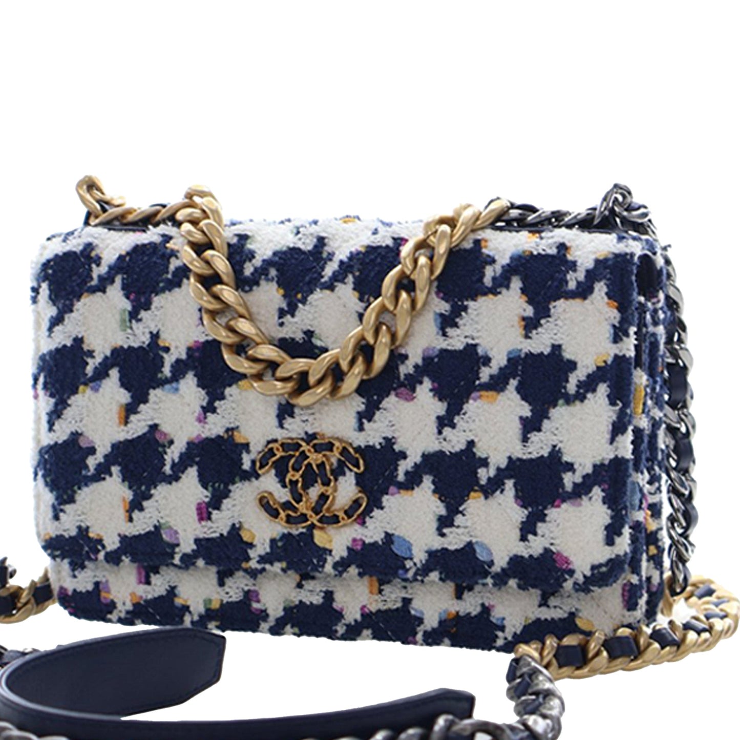 Chanel Tweed 19 Wallet On Chain