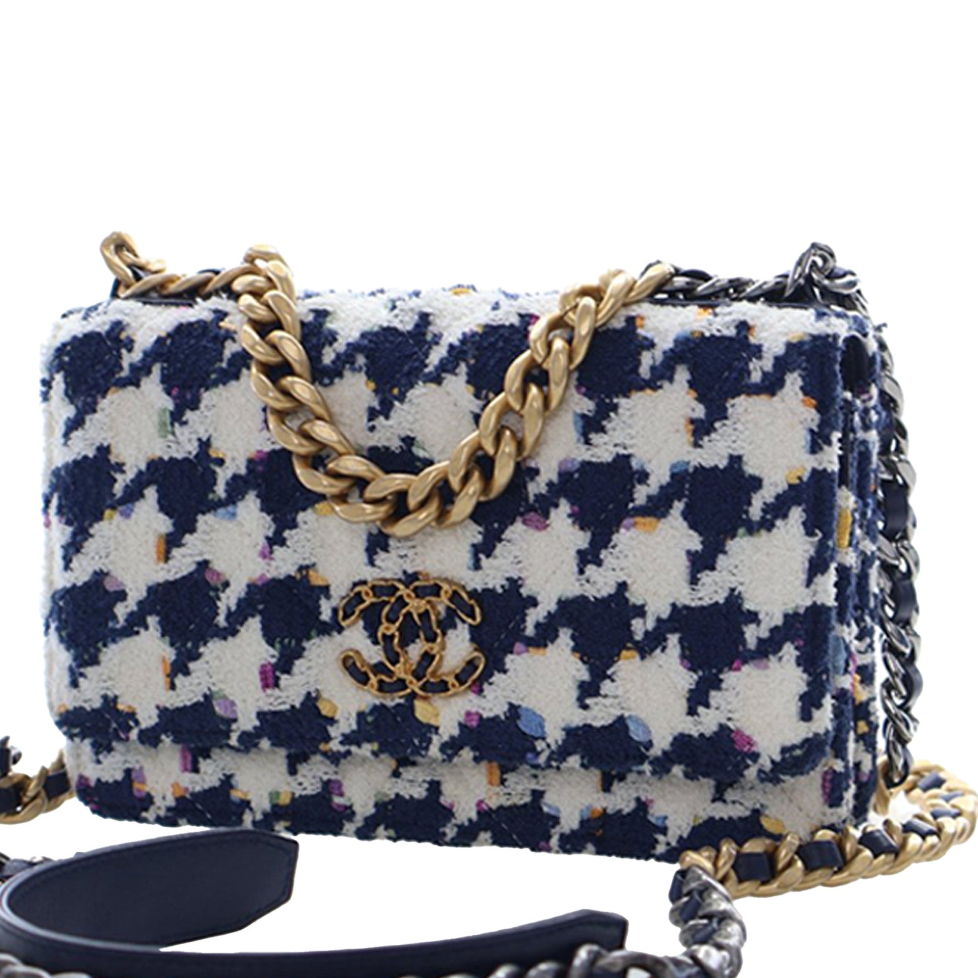 Chanel Tweed 19 Wallet On Chain