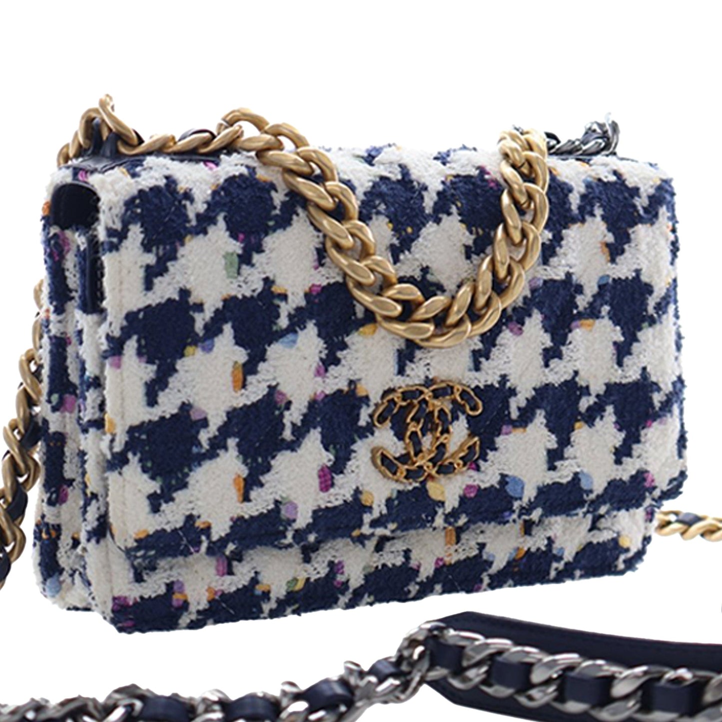 Chanel Tweed 19 Wallet On Chain