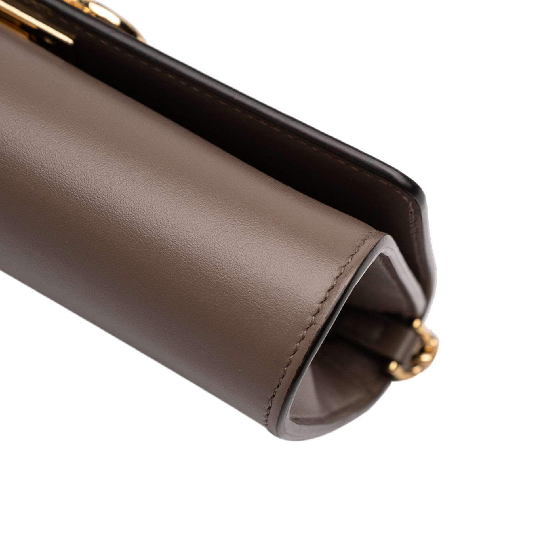 Leather Gancini Crossbody