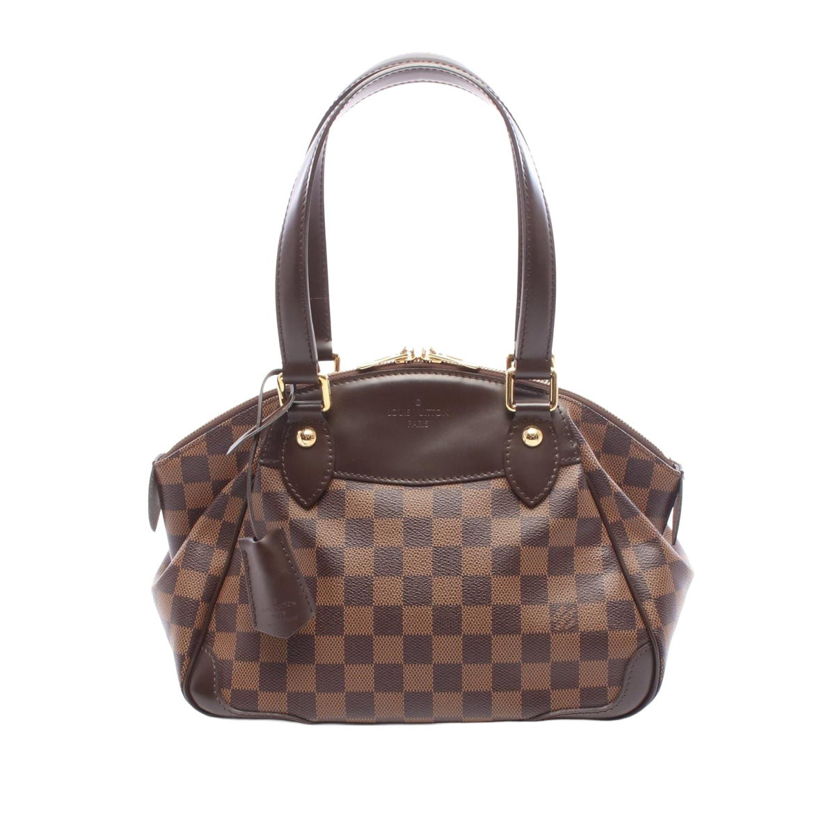 Louis Vuitton Damier Ebene Verona PM — Brown