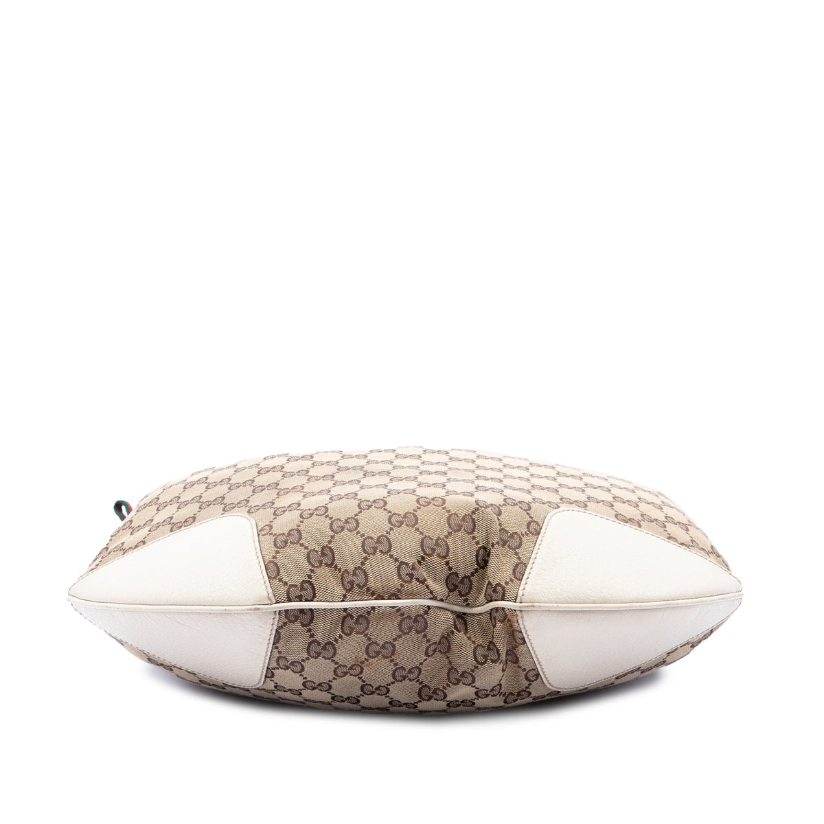 Gucci Large GG Canvas Princy Hobo — Beige
