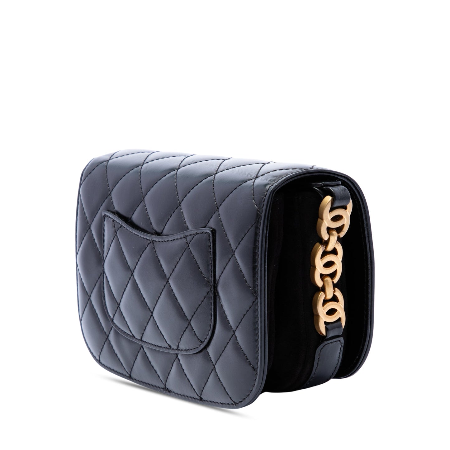 Chanel Mini Shiny Calfskin My Sweet CC Flap