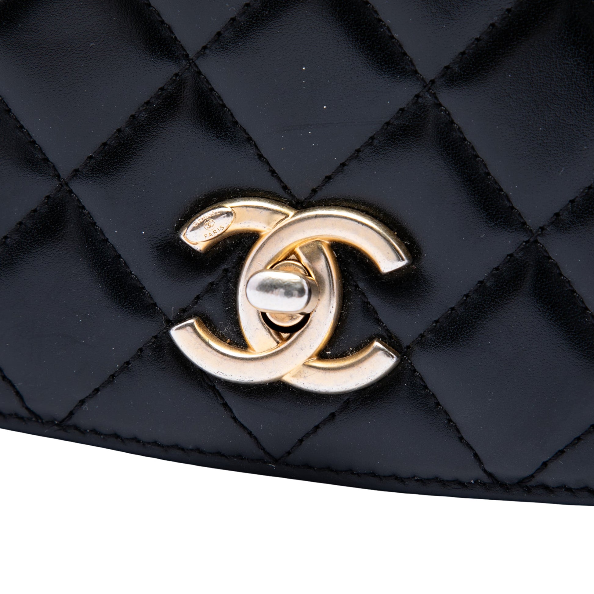 Chanel Mini Shiny Calfskin My Sweet CC Flap