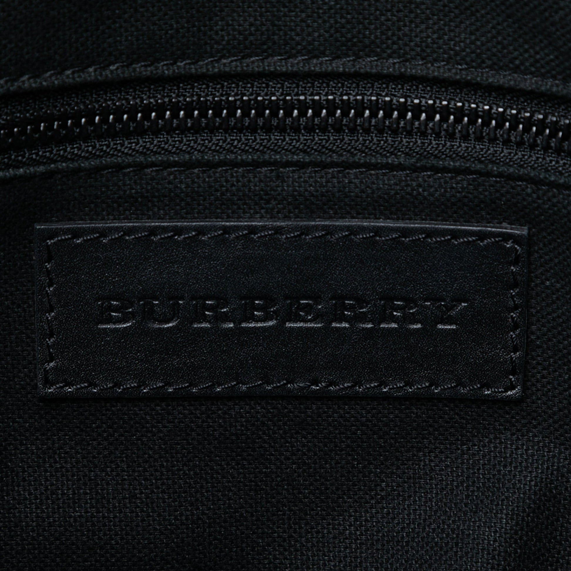 Burberry Haymarket Check Coated Canvas Vertical Tote