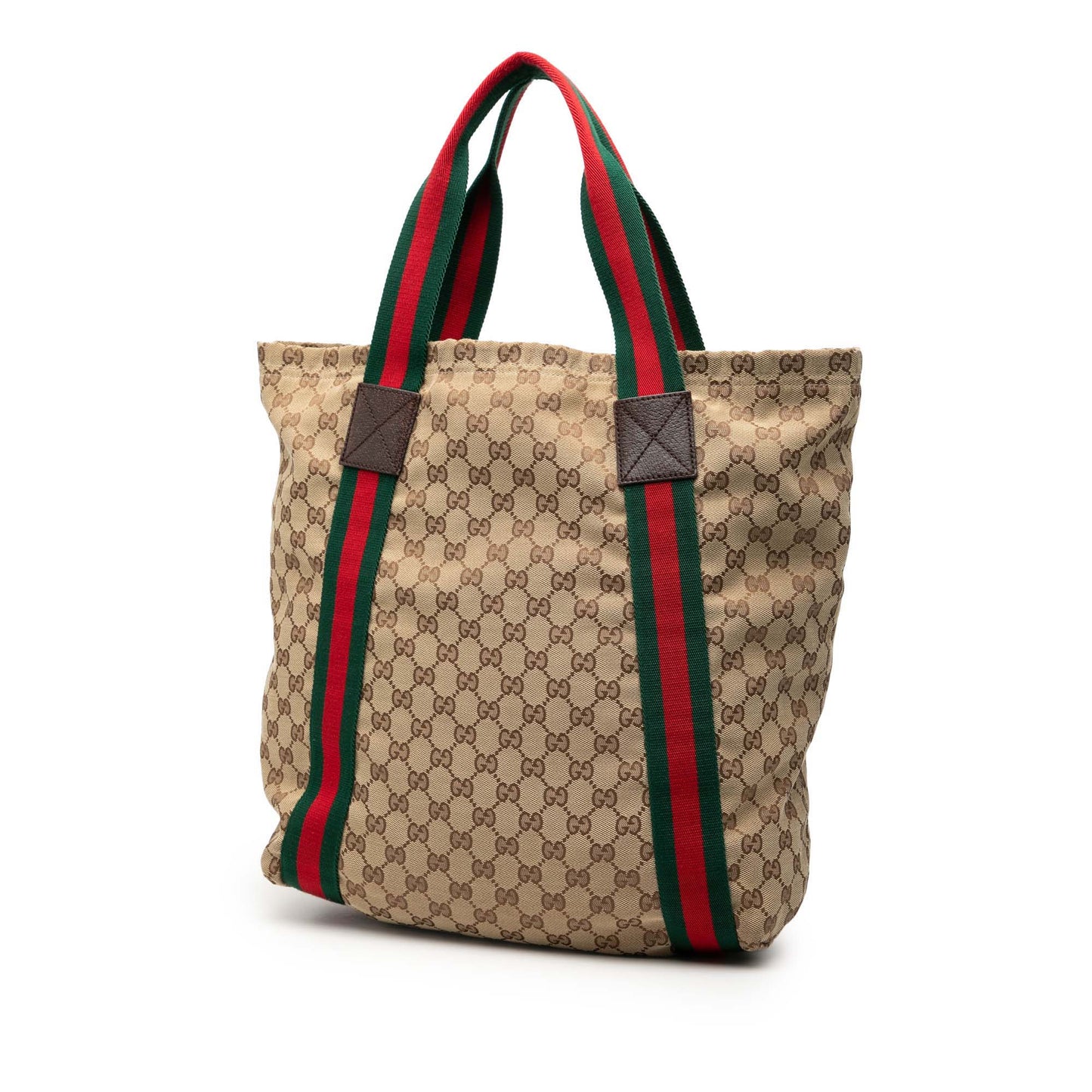 Gucci GG Canvas Web Tote