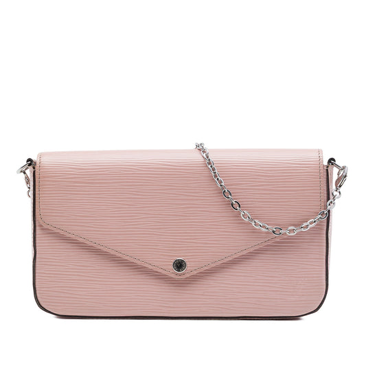 Louis Vuitton Epi Pochette Felicie — Pink