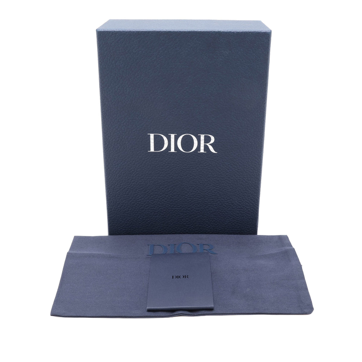 Dior Mini Oblique Canvas Saddle Buckle Messenger Bag