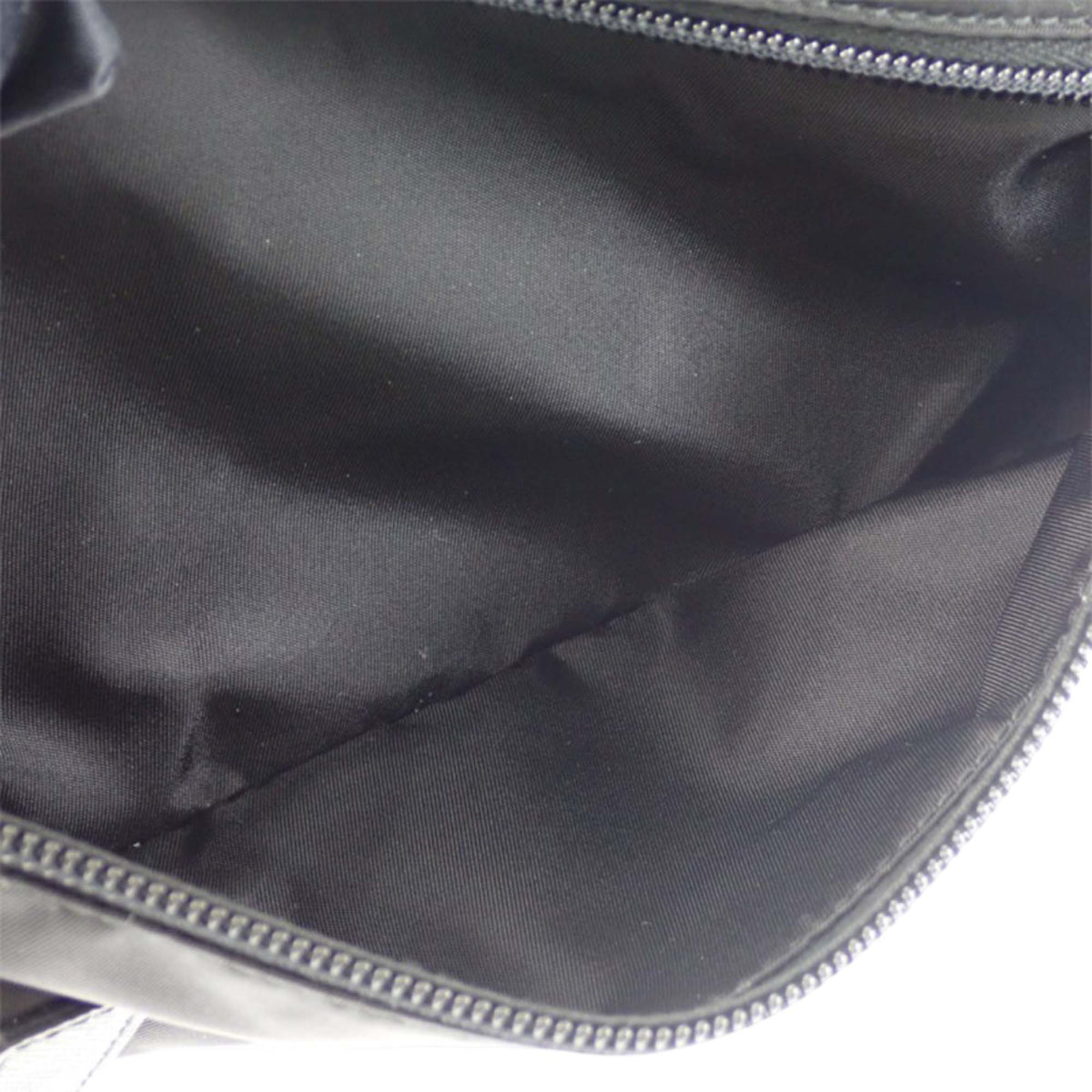 Prada Saffiano Trimmed Re Nylon Double Buckle Messenger Bag