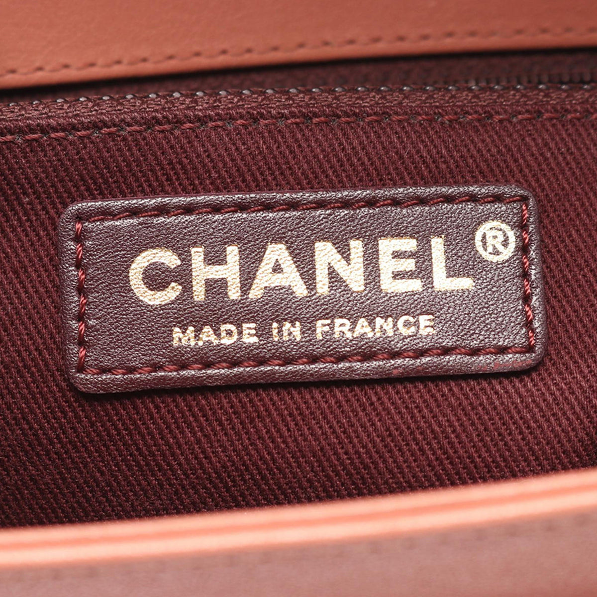 Chanel Front Chain Sheepskin Flap