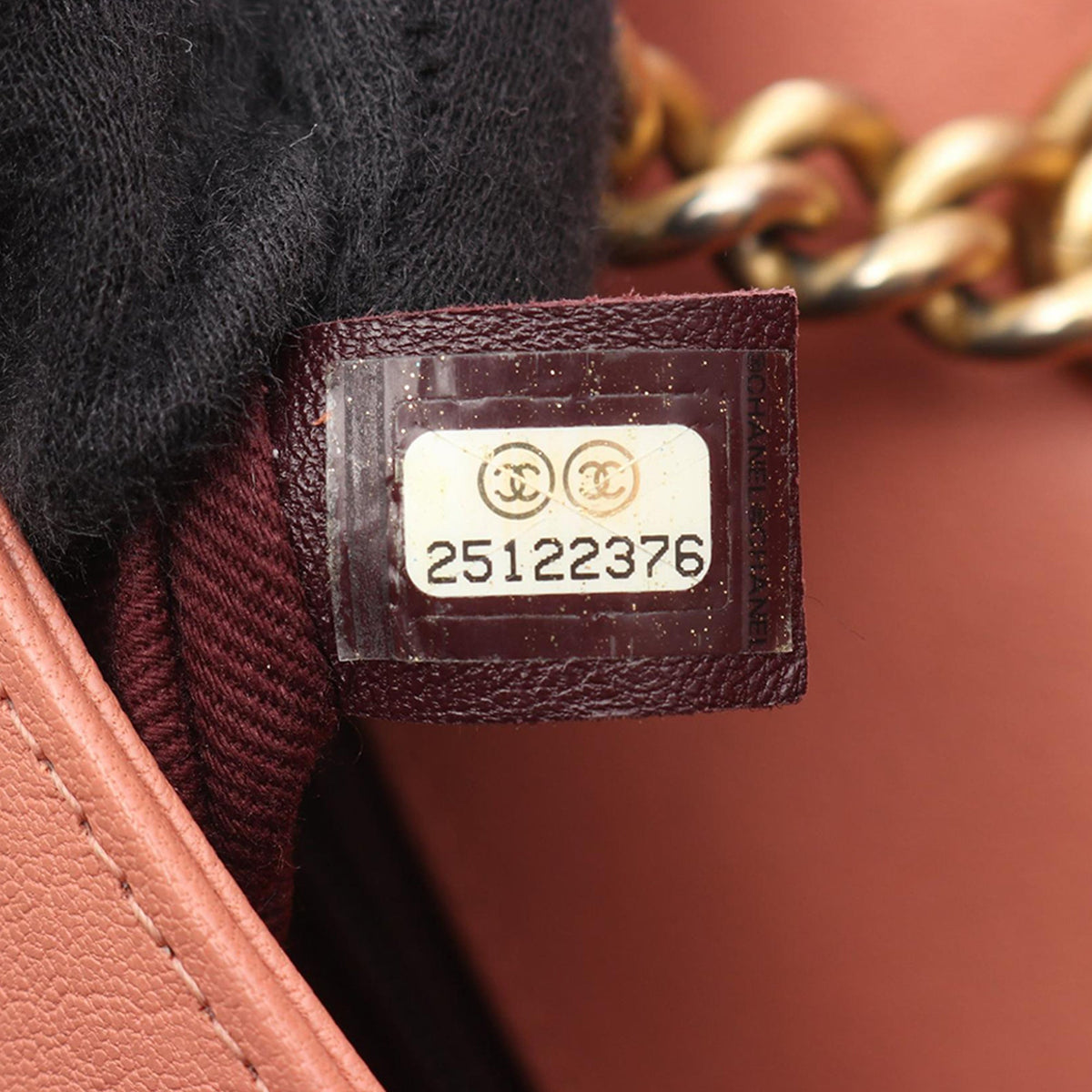 Chanel Front Chain Sheepskin Flap