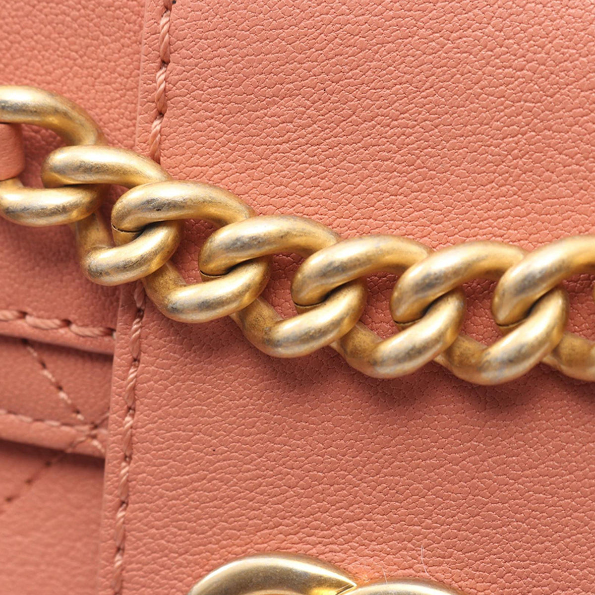Chanel Front Chain Sheepskin Flap