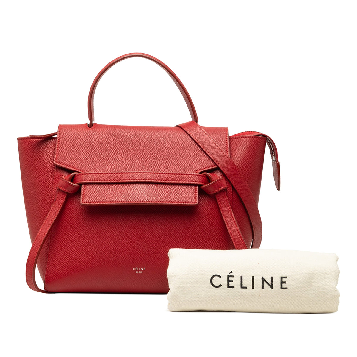 Celine Micro Grained Calfskin Belt Bag