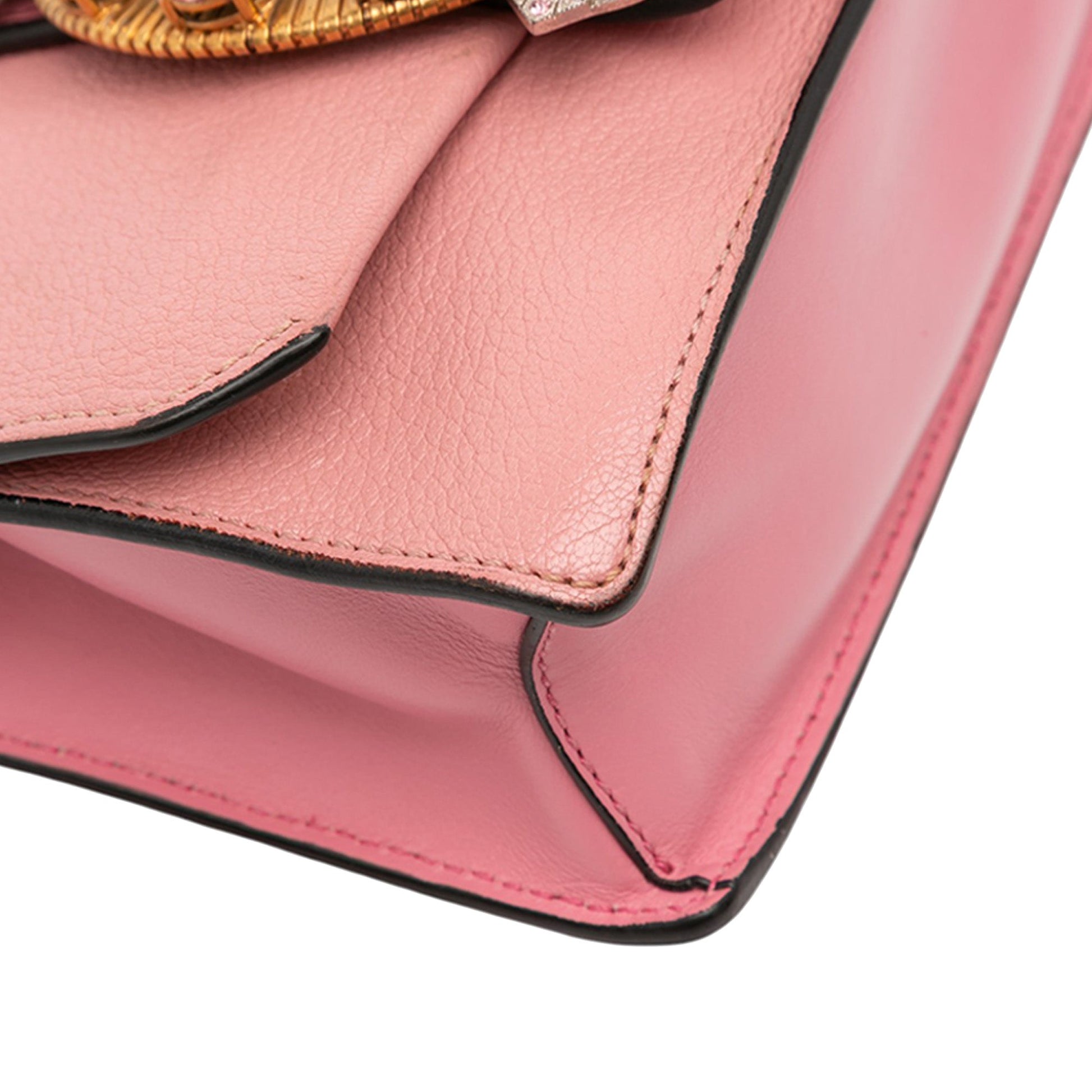 Miu Miu Goatskin Madras Soft Calf Crystal Embellished Crossbody