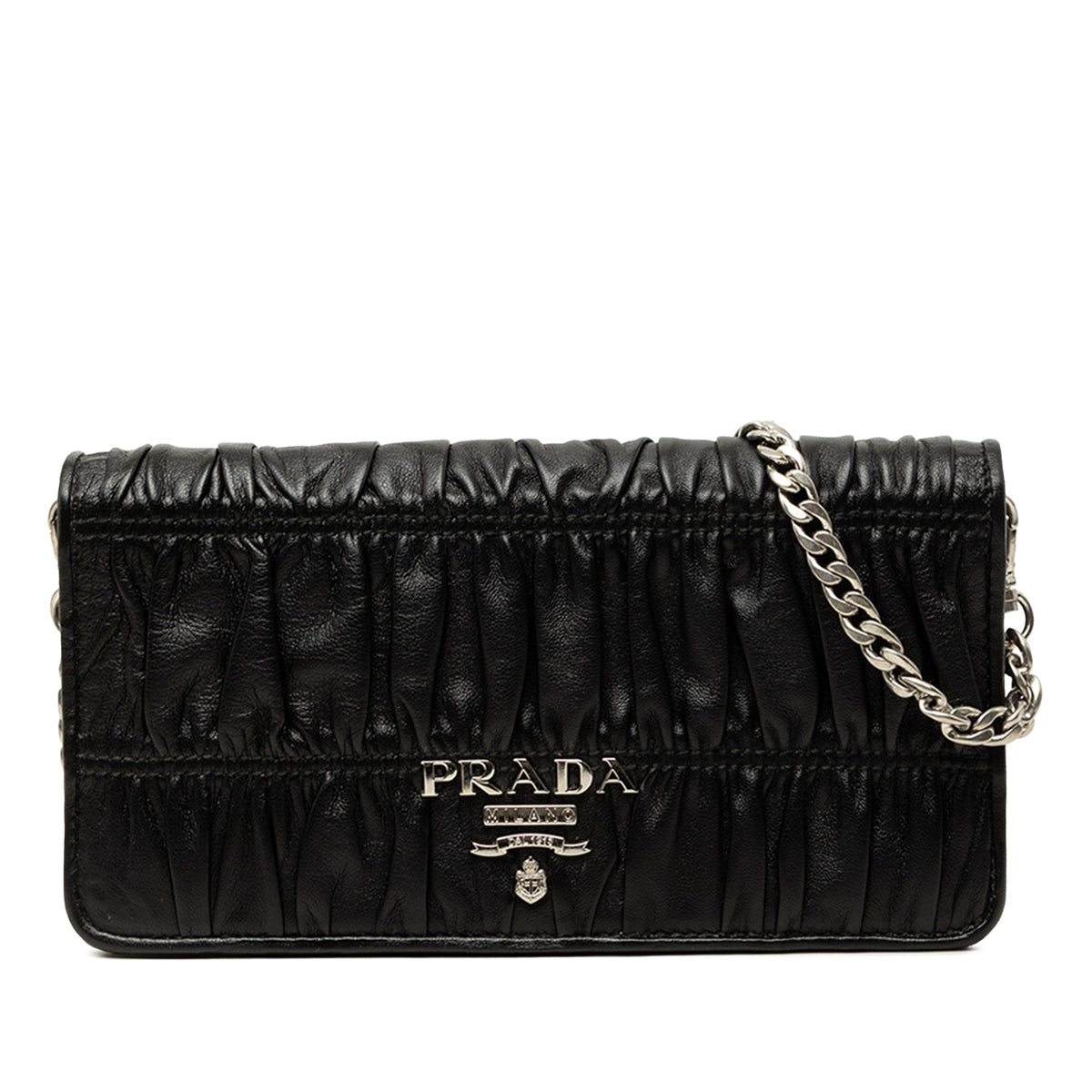 Prada Nappa Gaufre Wallet On Chain