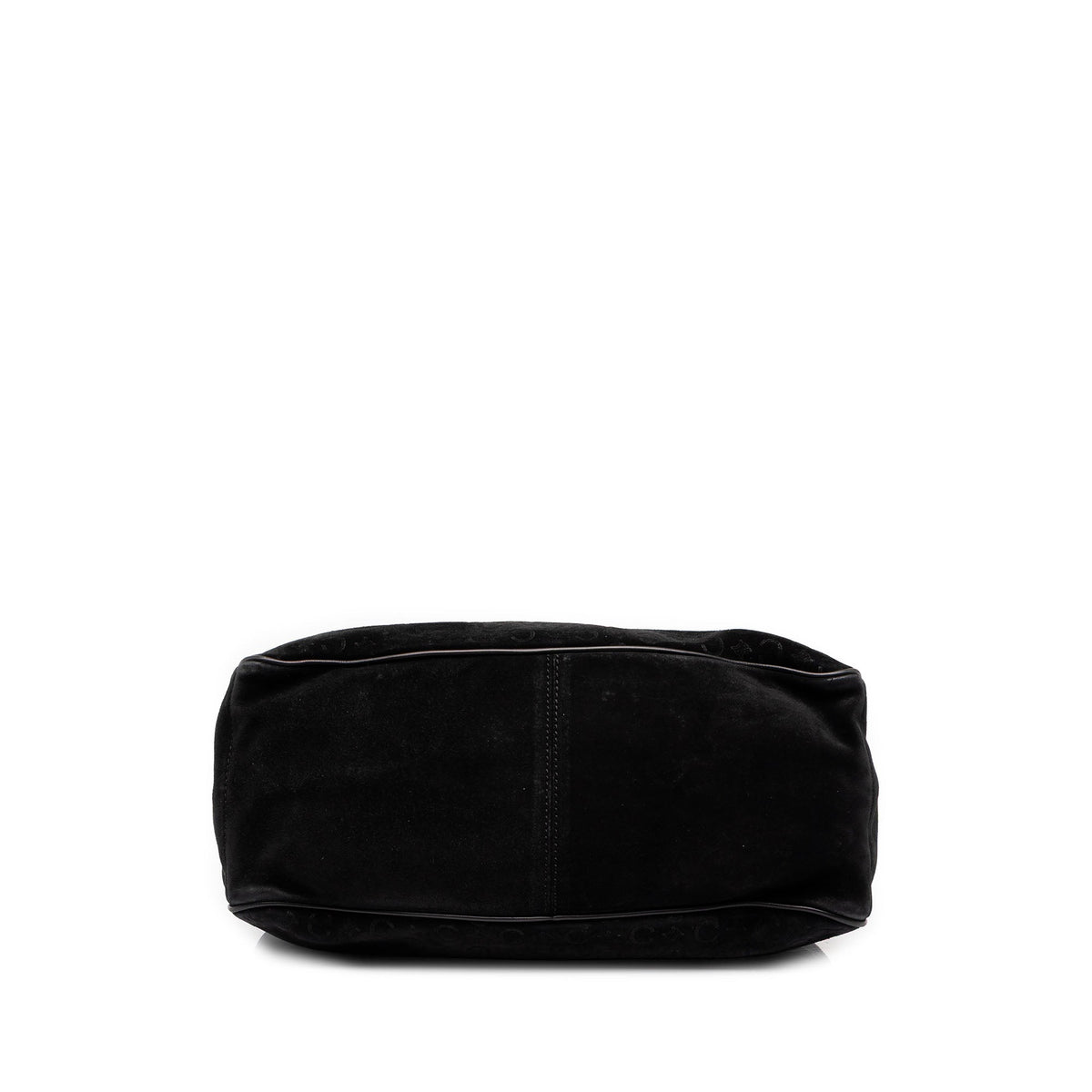 Celine C Macadam Suede Boogie Handbag