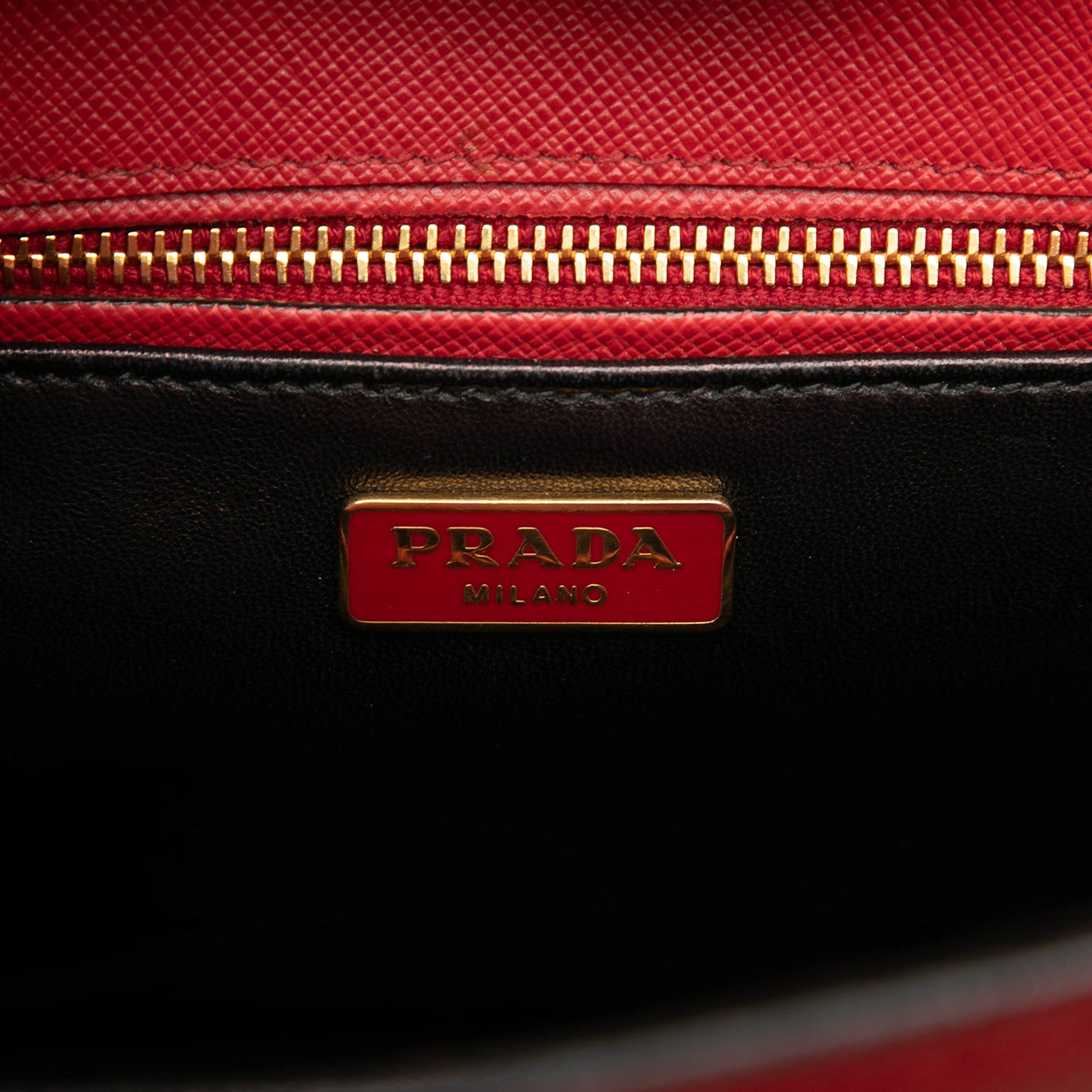 Prada Saffiano Turnlock Handbag