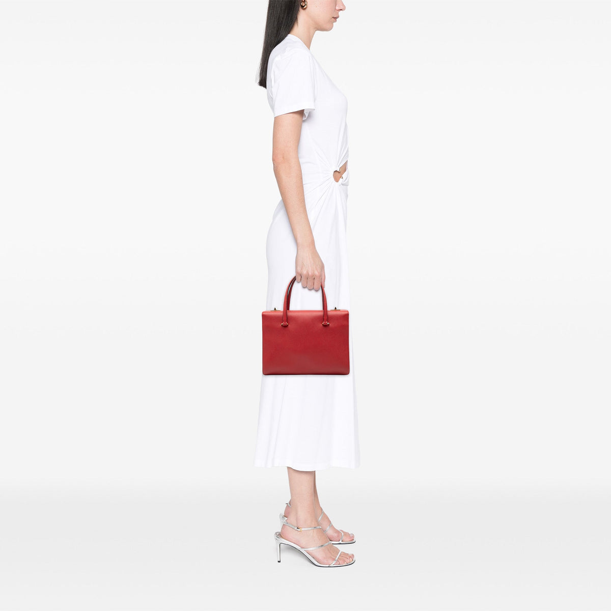 Prada Saffiano Turnlock Handbag