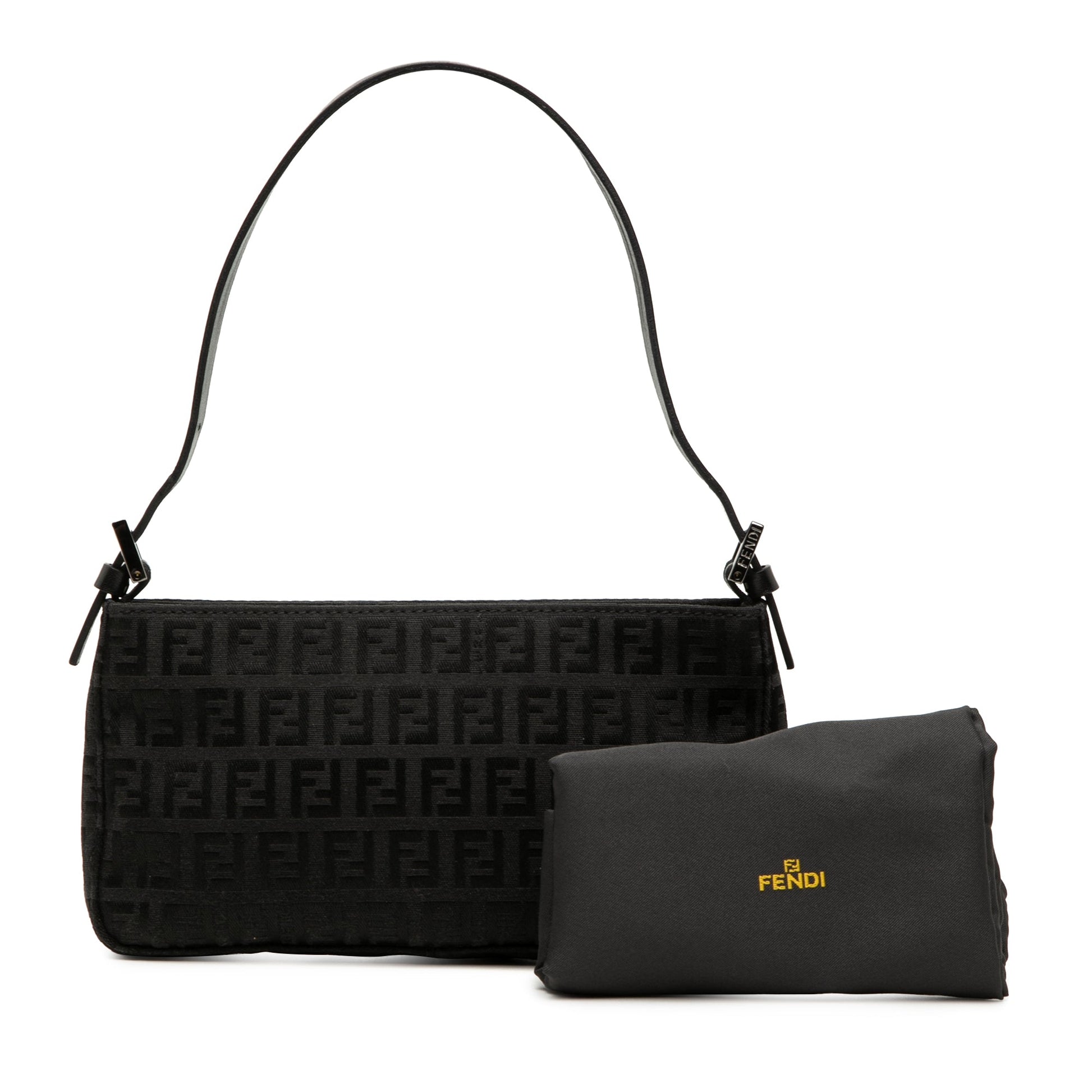Fendi Zucchino Canvas Pochette