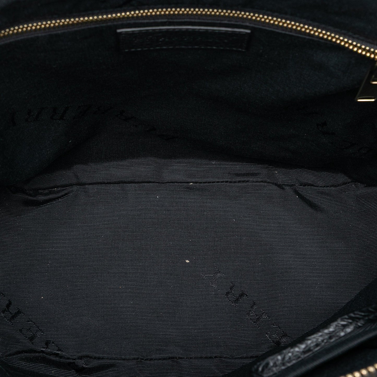 Burberry Large Grained Calfskin Heritage Orchard Bowling Bag