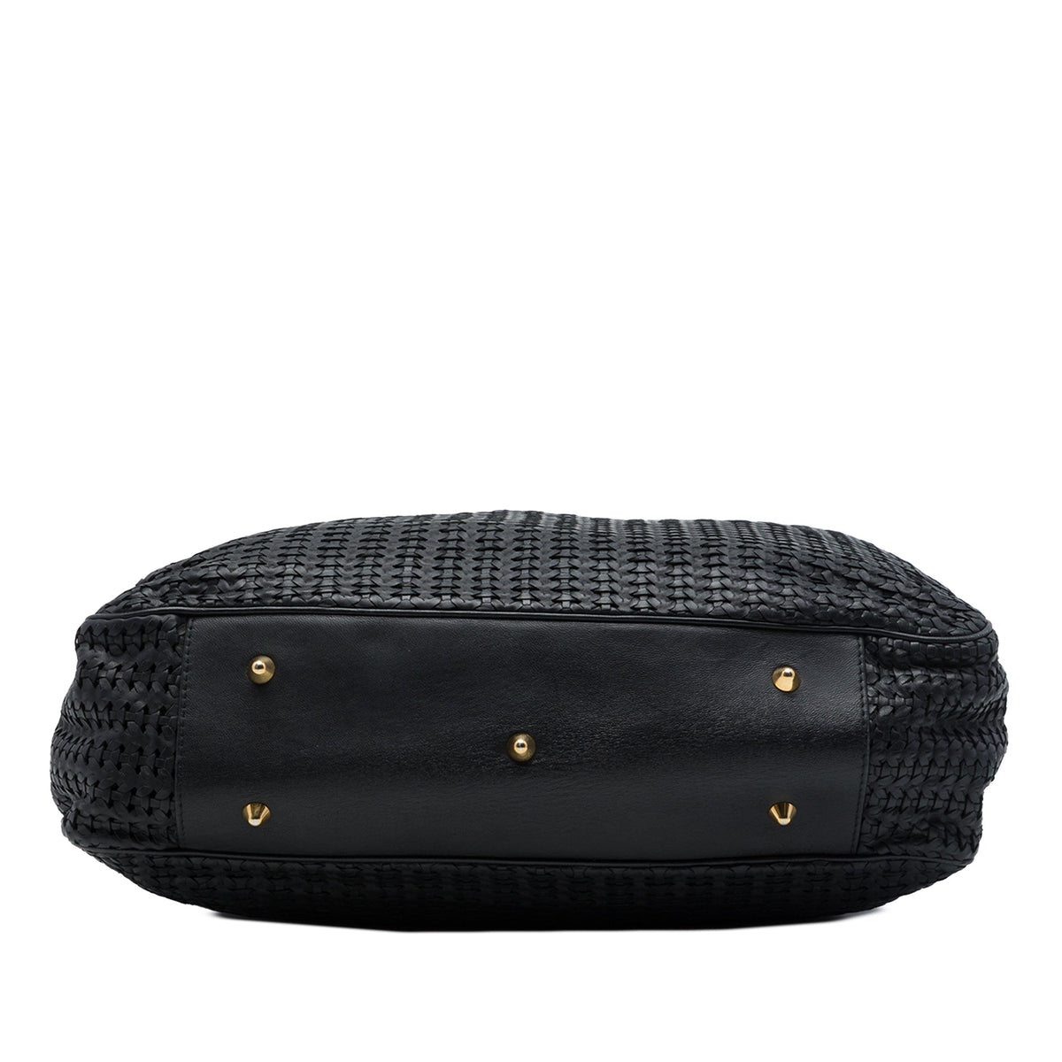Dior Large Woven Lambskin Lady Dior Soft Shopping Tote