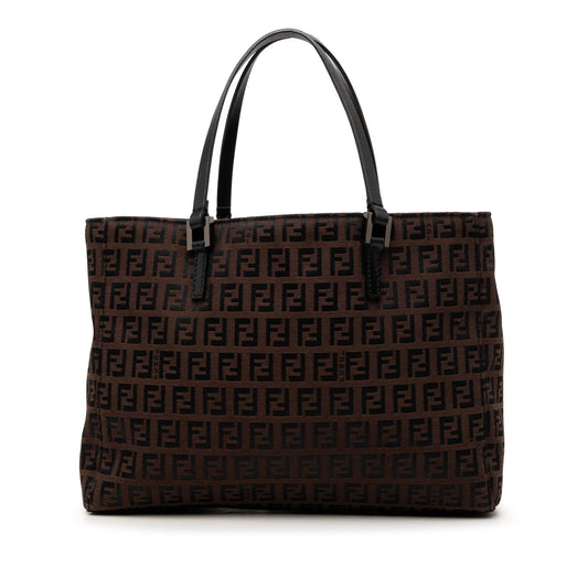Fendi Zucchino Canvas Tote