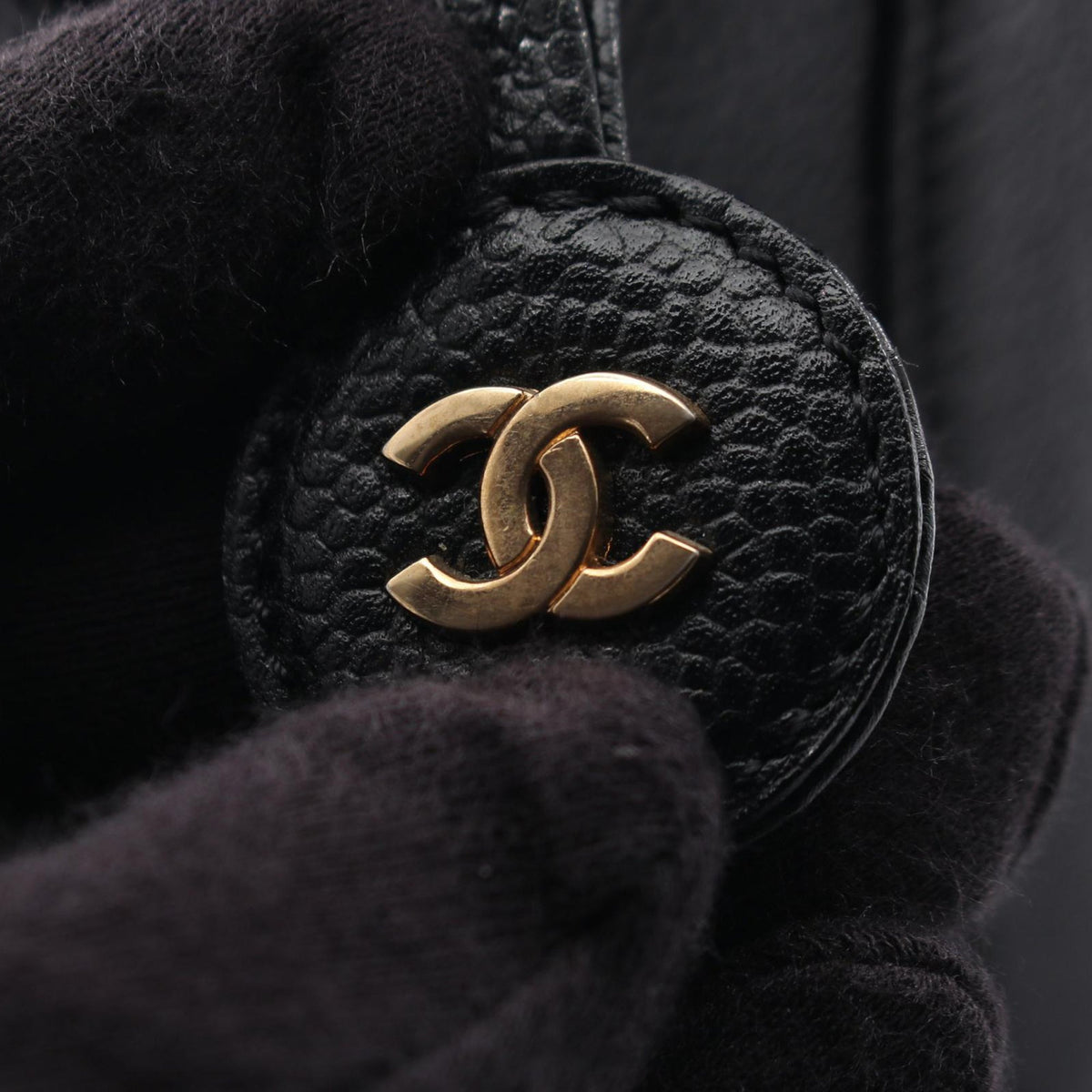 Chanel CC Caviar Vanity Case