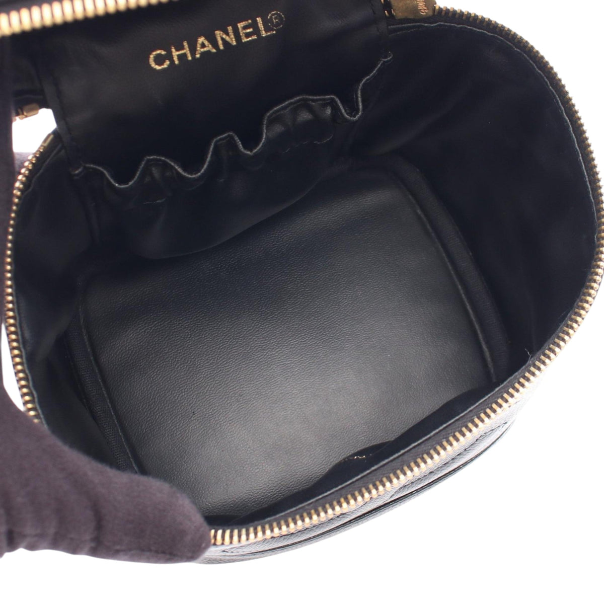 Chanel CC Caviar Vanity Case
