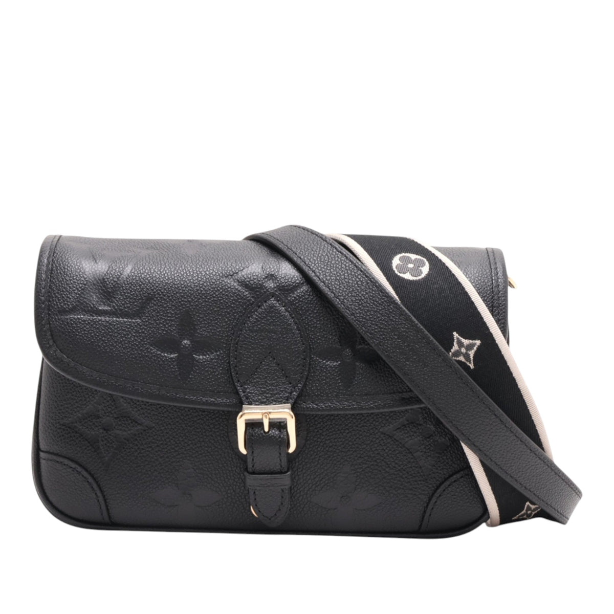 Louis Vuitton Monogram Empreinte Diane — Black