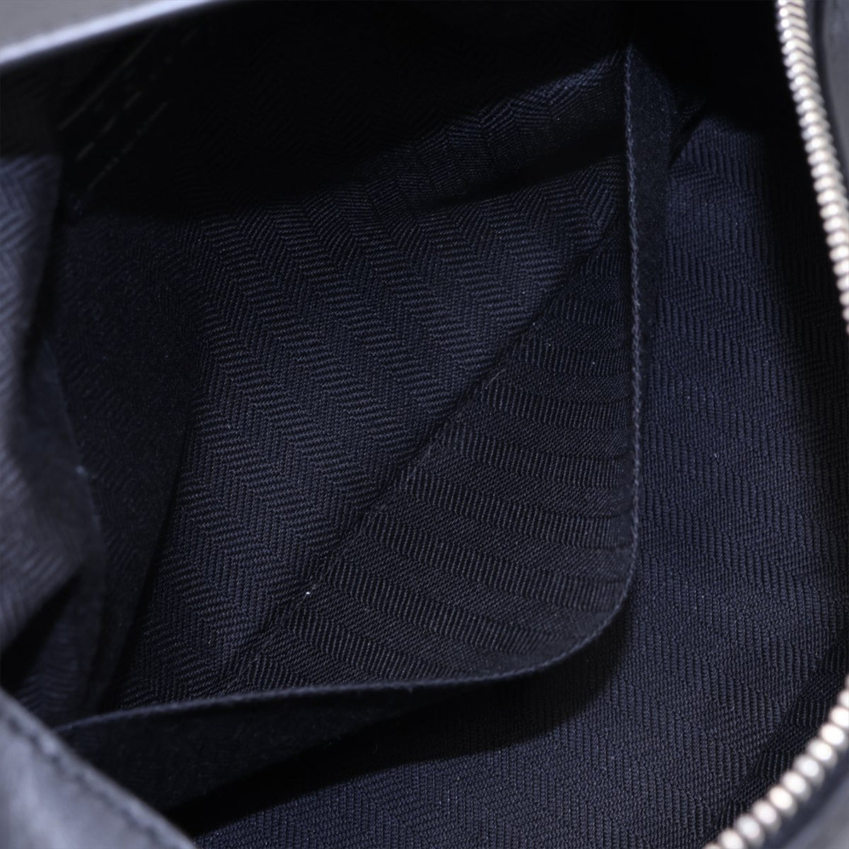 LOEWE Small Calfskin Puzzle Bumbag — Black