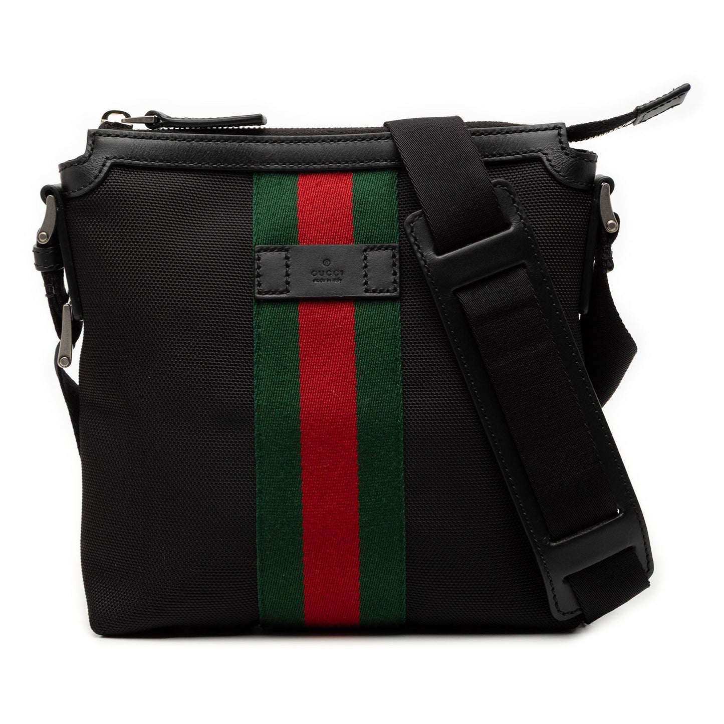 Gucci Techno Canvas Web Messenger Bag