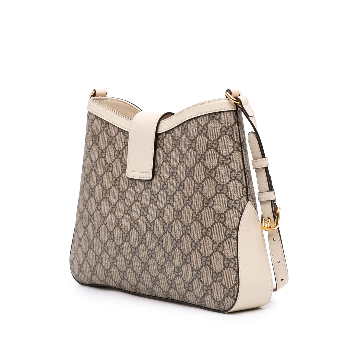 Gucci Medium GG Supreme Padlock Shoulder Bag