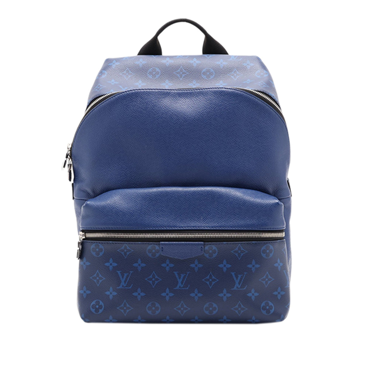 Louis Vuitton Monogram Taigarama Discovery Backpack — Blue