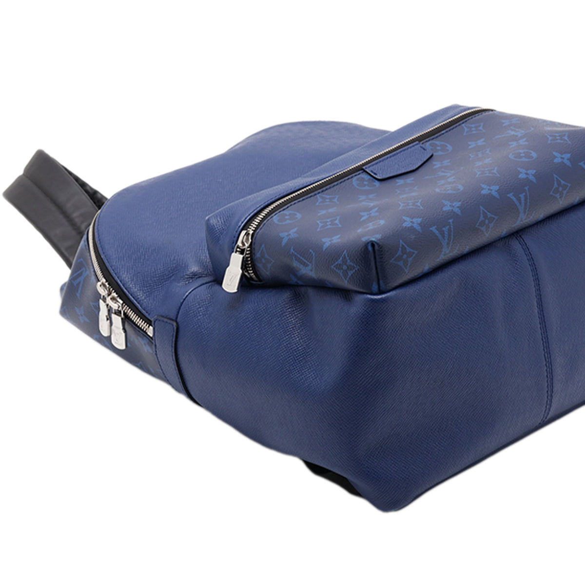 Louis Vuitton Monogram Taigarama Discovery Backpack — Blue