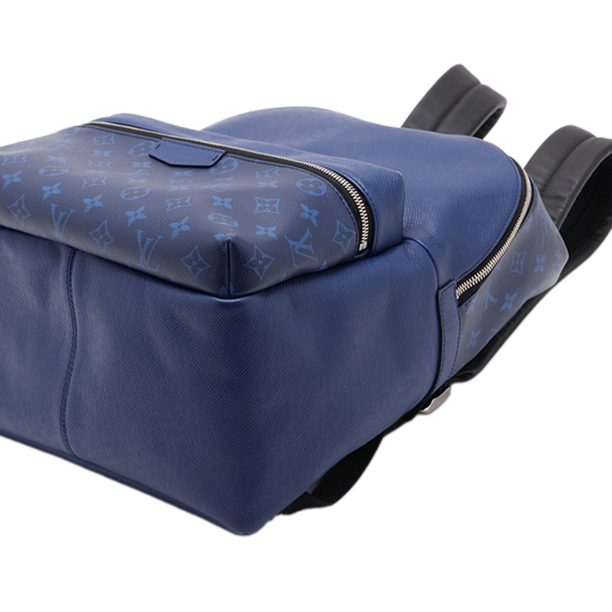 Louis Vuitton Monogram Taigarama Discovery Backpack — Blue