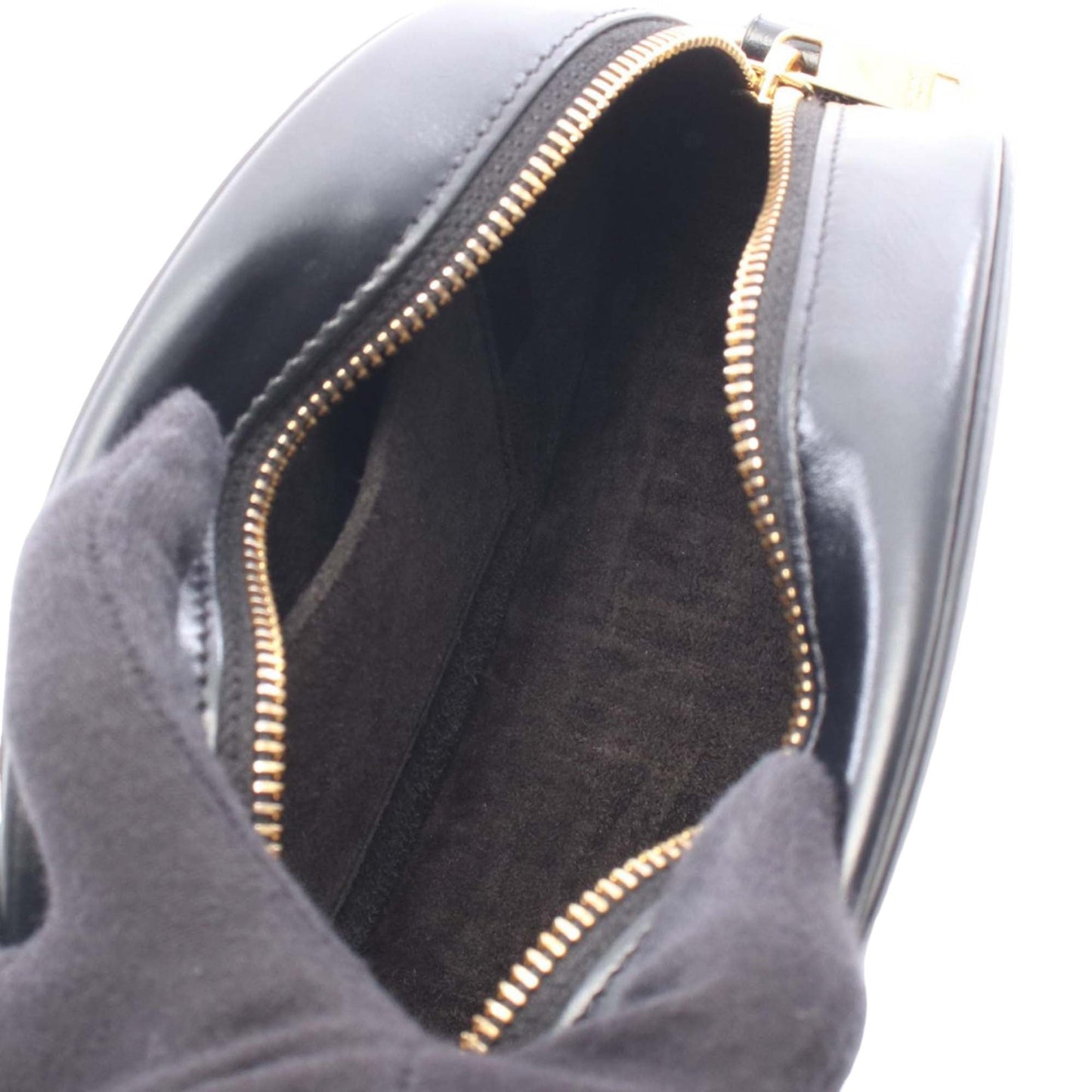 Celine Small Calfskin Cuir Triomphe Oval Crossbody