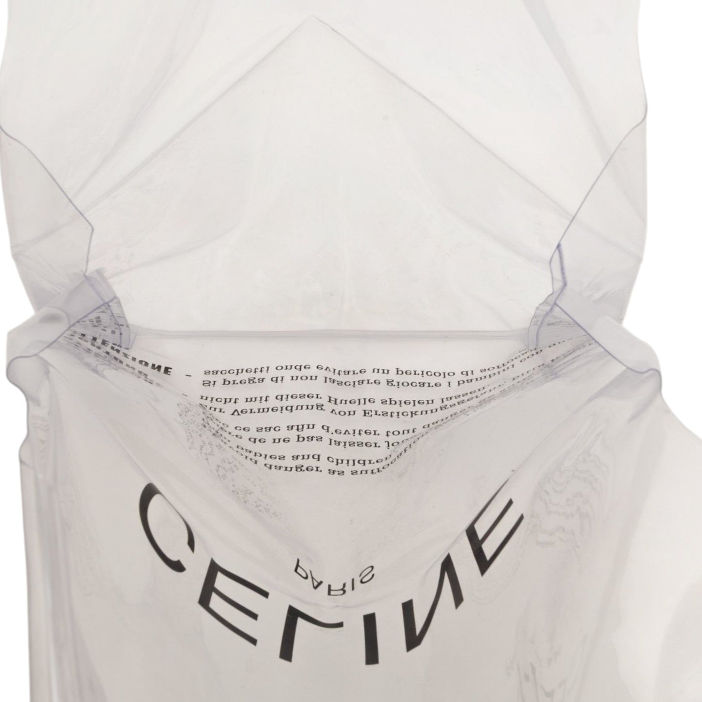Celine PVC Shopping Tote