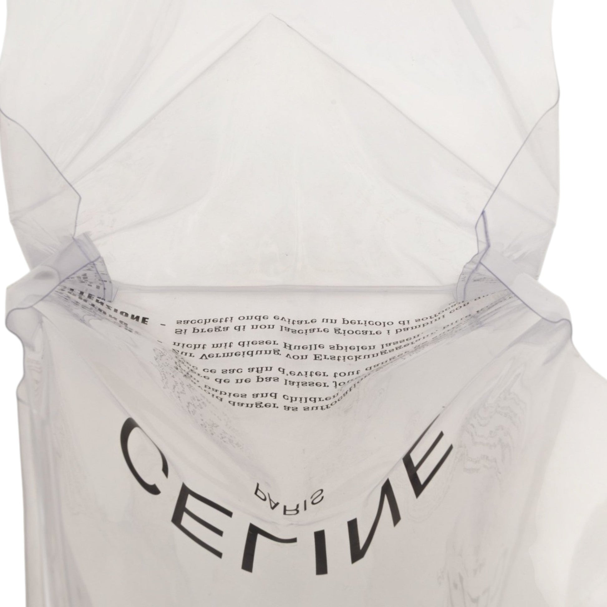 Celine PVC Shopping Tote