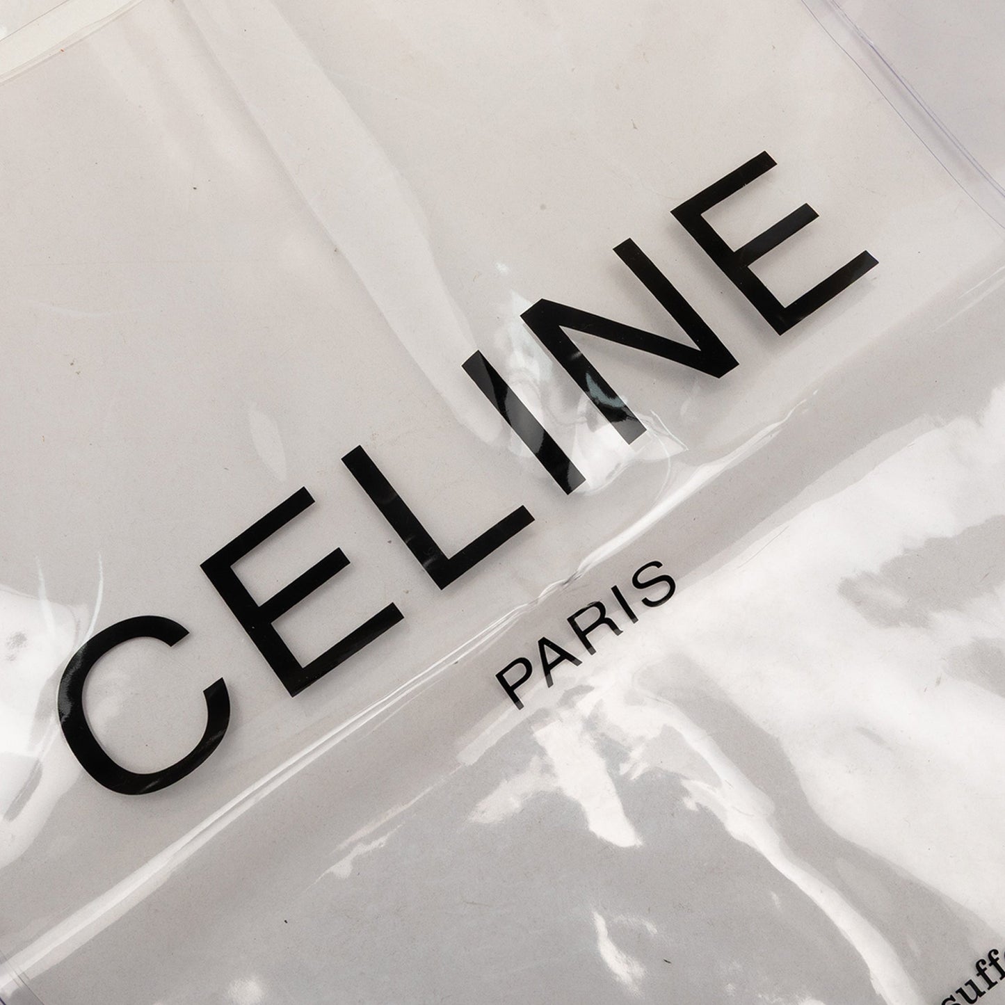 Celine PVC Shopping Tote