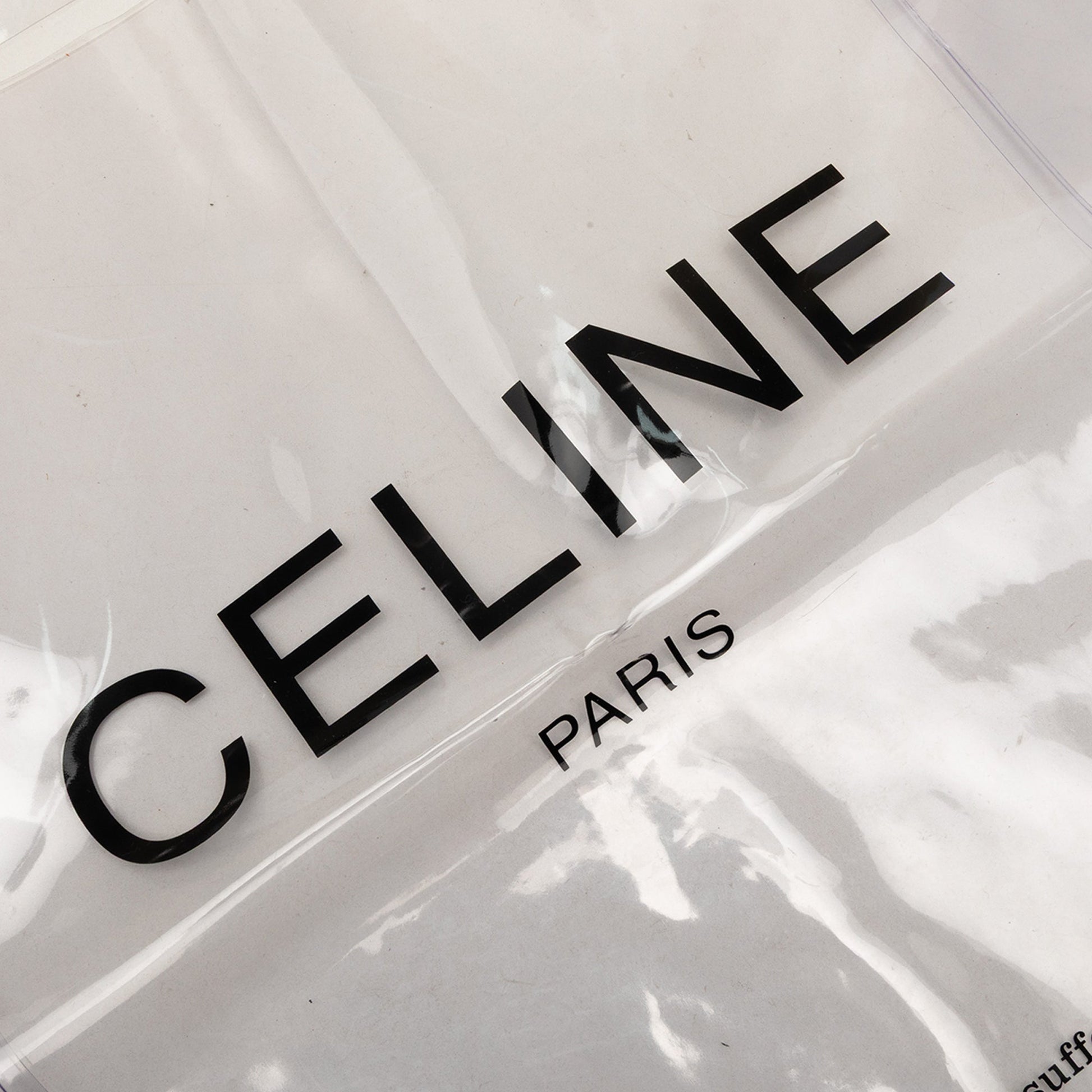 Celine PVC Shopping Tote