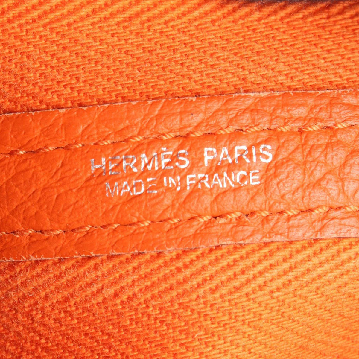 Hermès Toile and Negonda Garden Party 30 — Orange