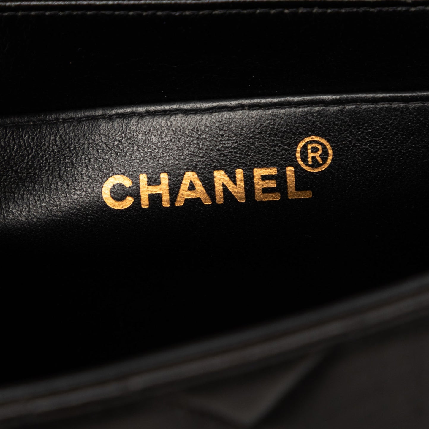 Chanel Small Square Quilted Lambskin Straight Single Flap