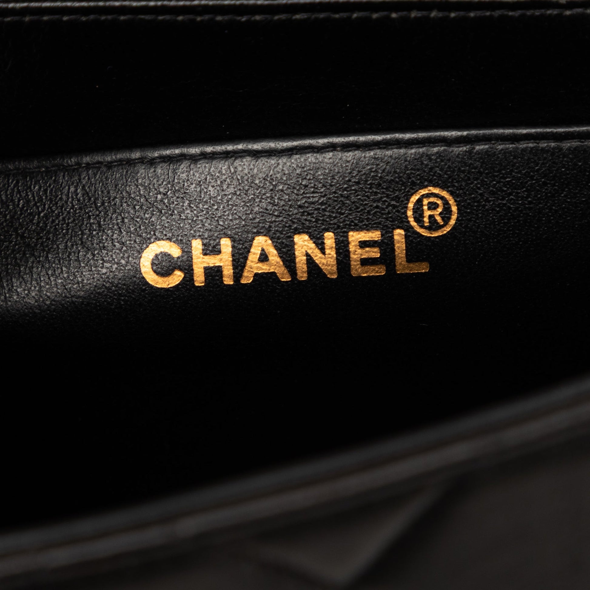 Chanel Small Square Quilted Lambskin Straight Single Flap