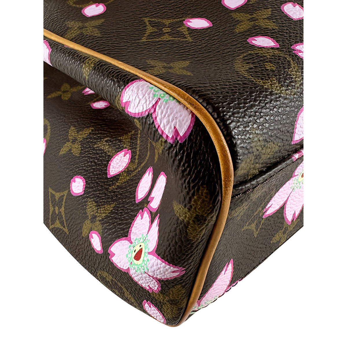 Louis Vuitton Takashi Murakami Monogram Cherry Blossom Sac Retro — Brown