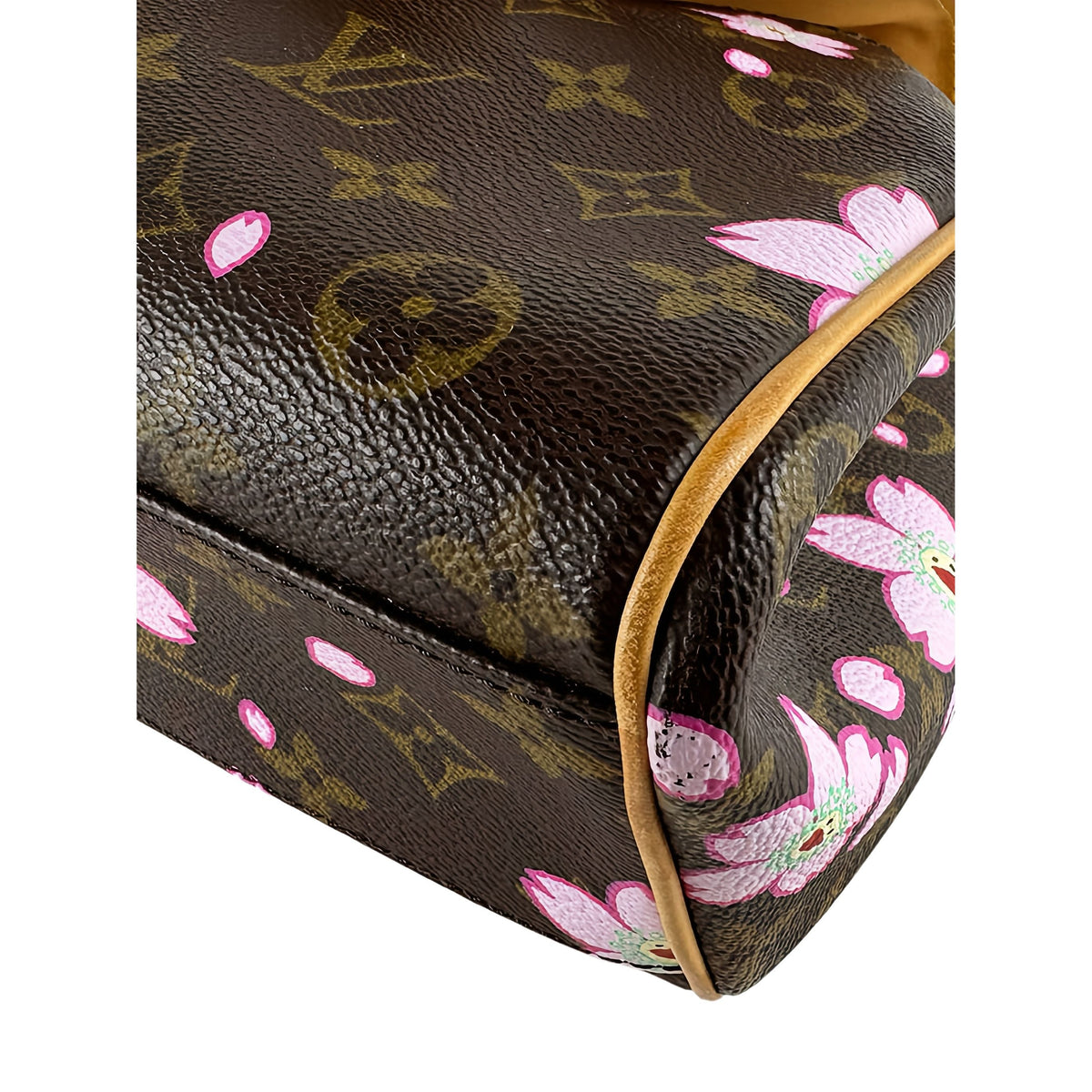 Louis Vuitton Takashi Murakami Monogram Cherry Blossom Sac Retro — Brown